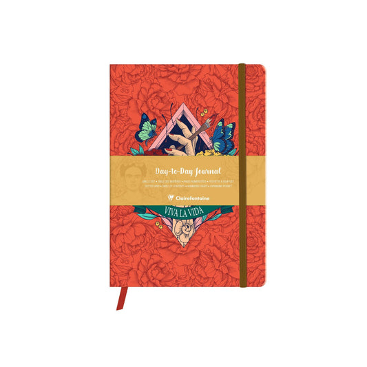 Clairefontaine - Frida Kahlo Day-to-Day B5 Dot-Grid Journal