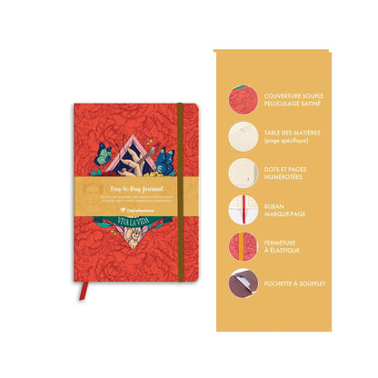 Clairefontaine - Frida Kahlo Day-to-Day B5 Dot-Grid Journal