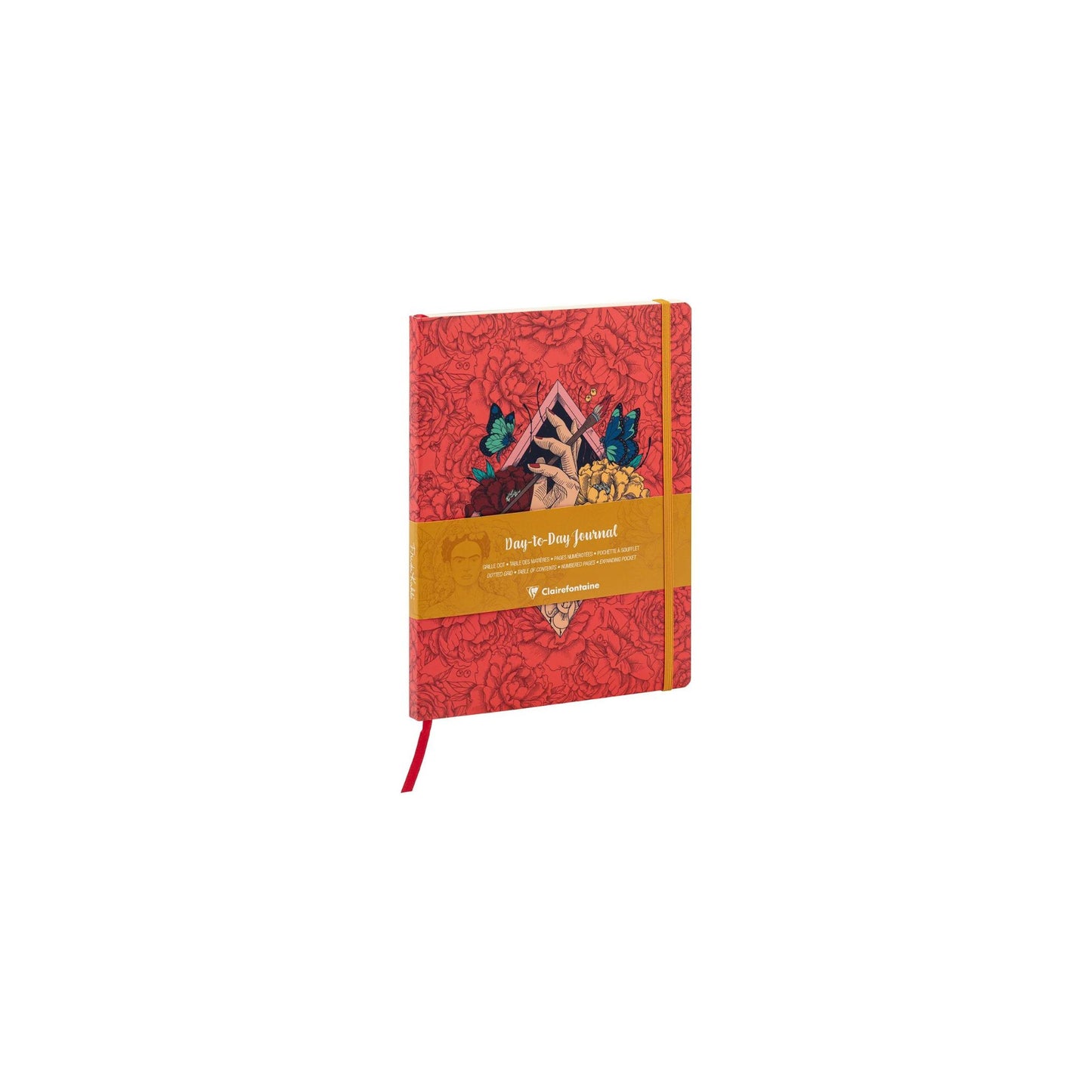Clairefontaine - Frida Kahlo Day-to-Day B5 Dot-Grid Journal