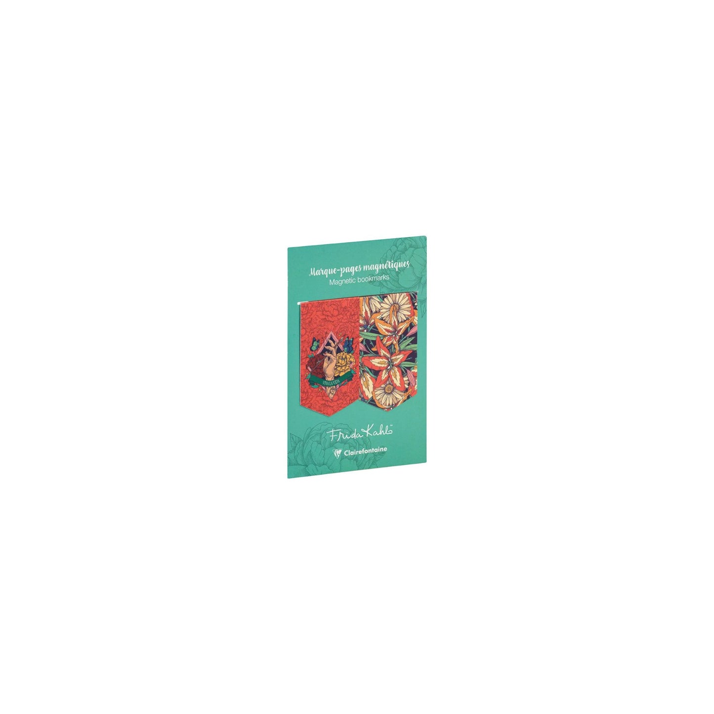 Clairefontaine - Frida Kahlo Set of 2 Magnetic Bookmarks