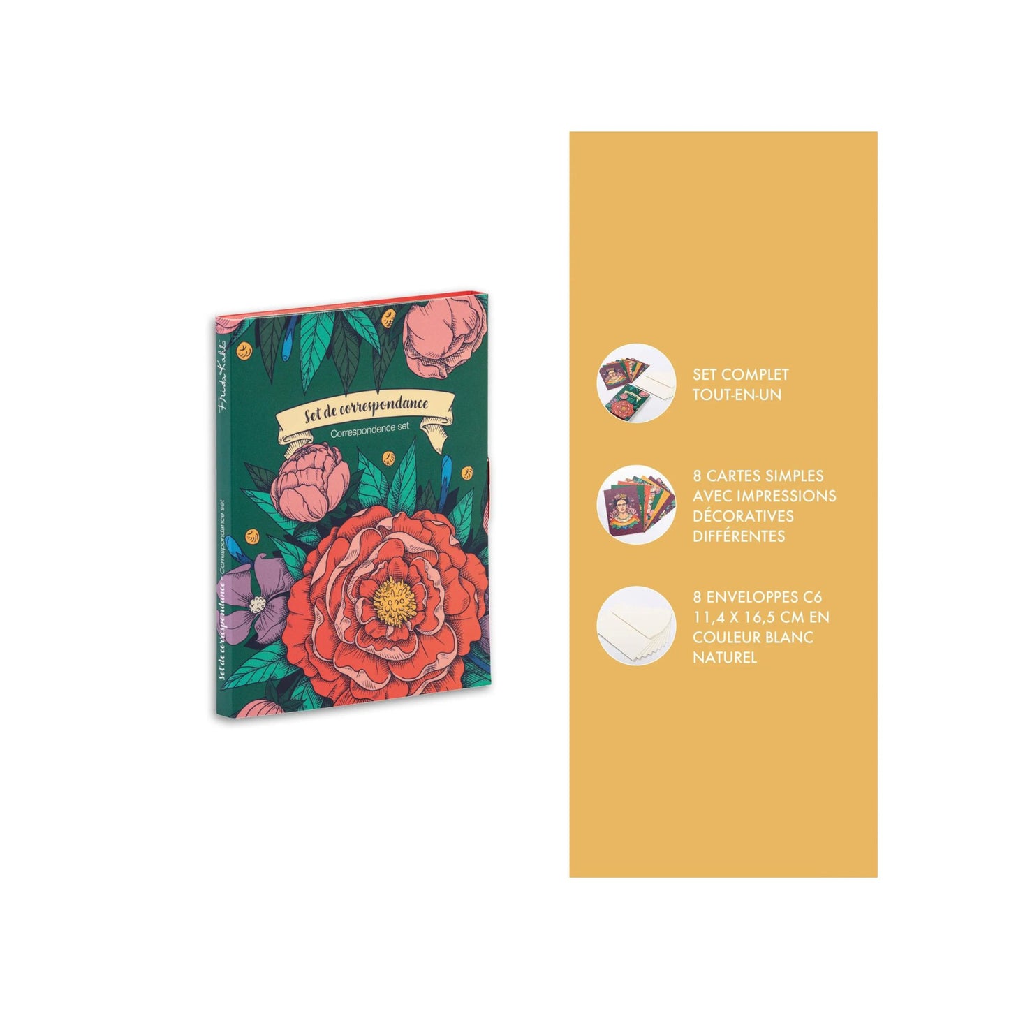Clairefontaine - Frida Kahlo Correspondence Set