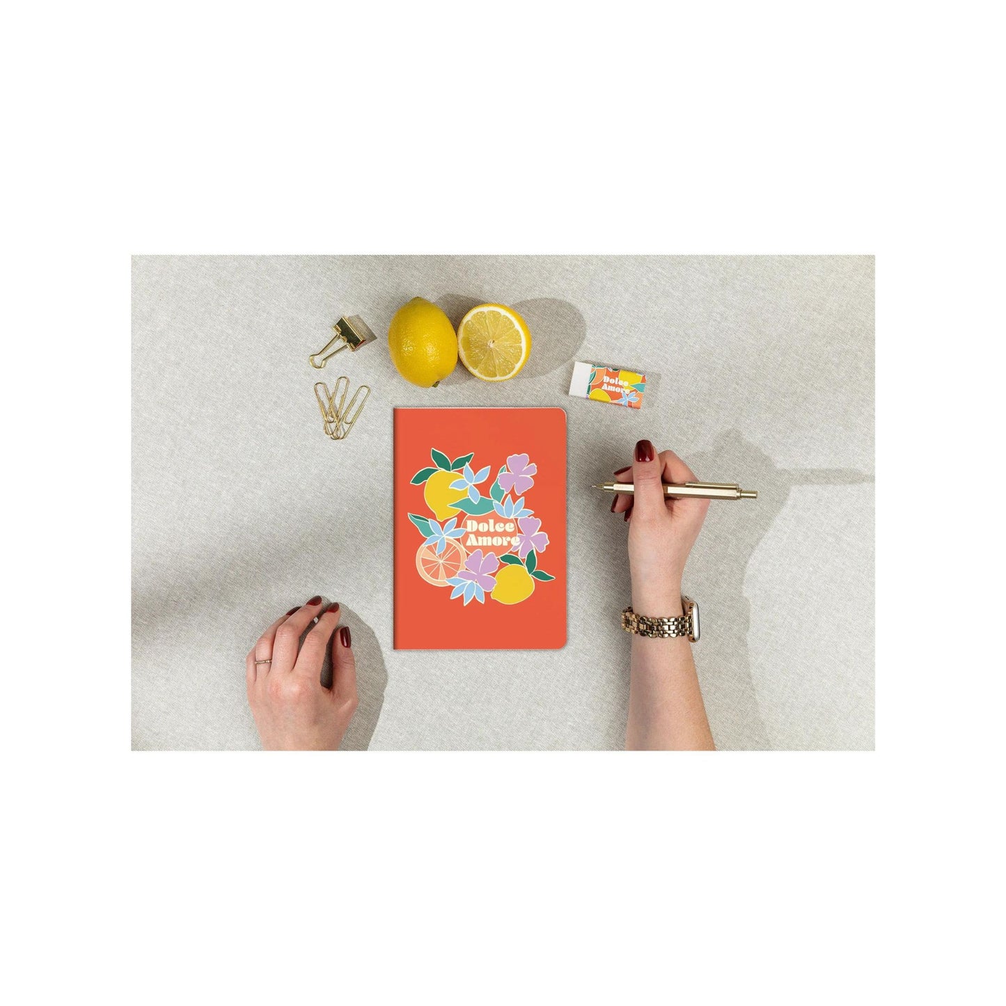 Clairefontaine - Dolce Amore A5 Lined Softcover Notebook