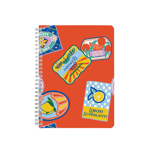 Clairefontaine - Dolce Amore Wire-Bound A5 Lined Notebook