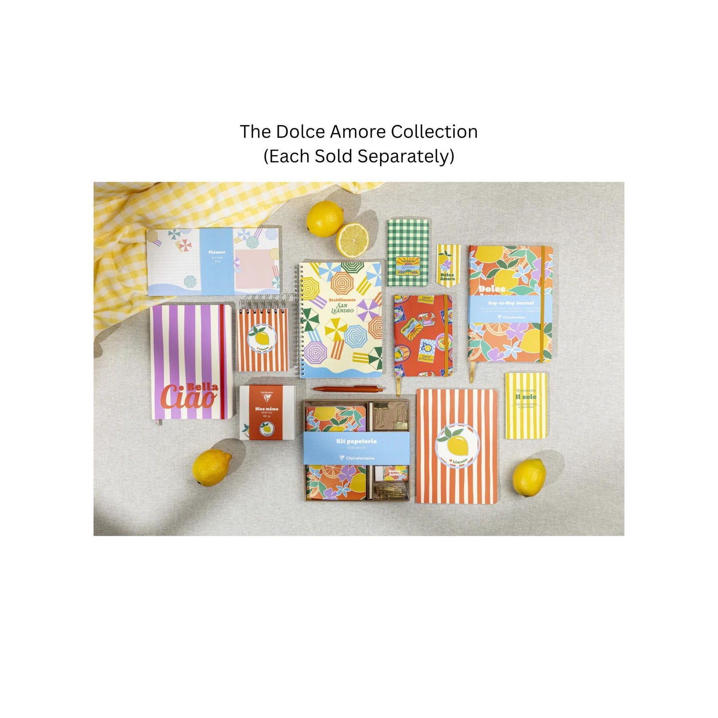 Clairefontaine - Dolce Amore Wire-Bound A4 Lined Notebook