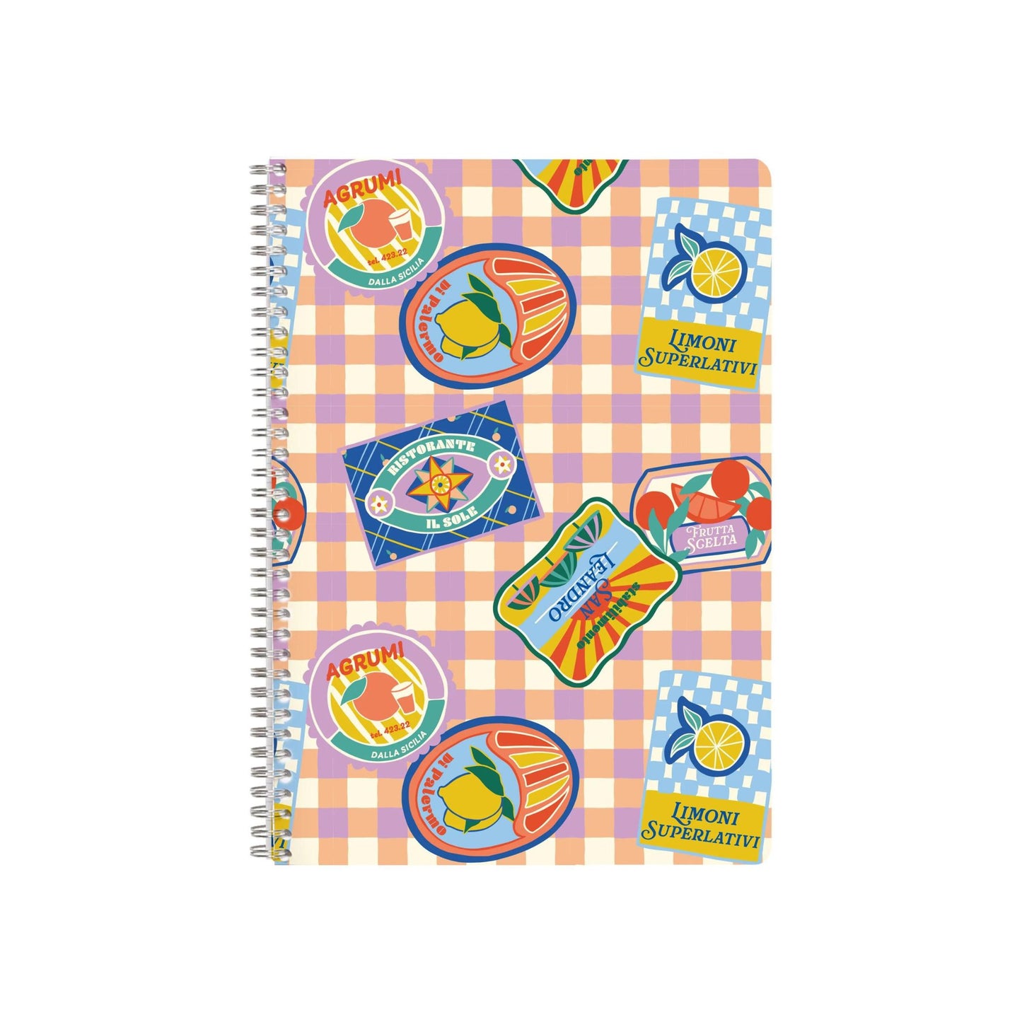 Clairefontaine - Dolce Amore Wire-Bound A4 Lined Notebook