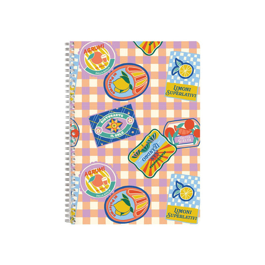 Clairefontaine - Dolce Amore Wire-Bound A4 Lined Notebook