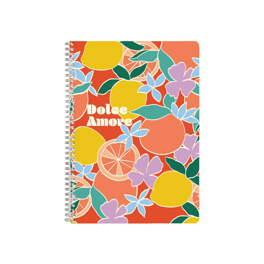 Clairefontaine - Dolce Amore Wire-Bound A4 Lined Notebook