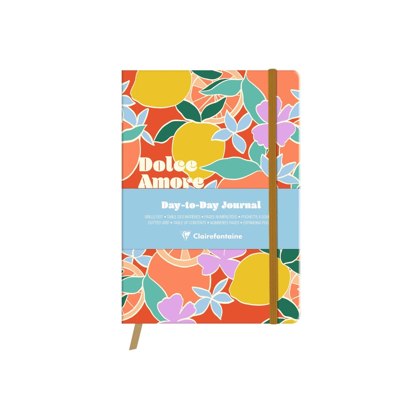 Clairefontaine - Dolce Amore A5 Dot-Grid Day-to-Day Journal
