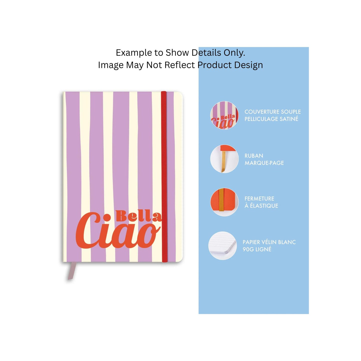 Clairefontaine - Dolce Amore Lined A5 Softcover Notebook