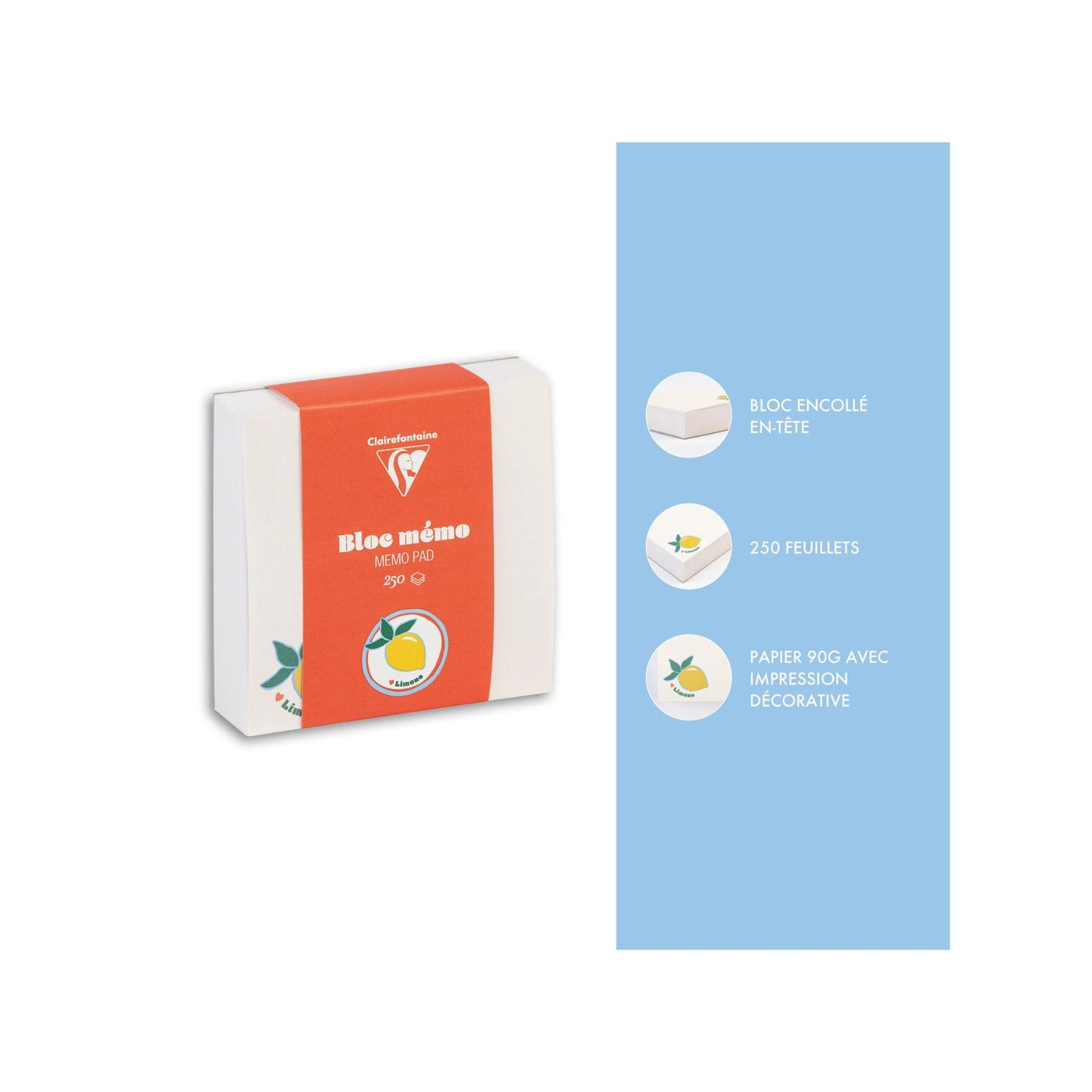 Clairefontaine - Dolce Amore Memo Pad