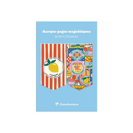 Clairefontaine - Dolce Amore Set of 2 Magnetic Bookmarks