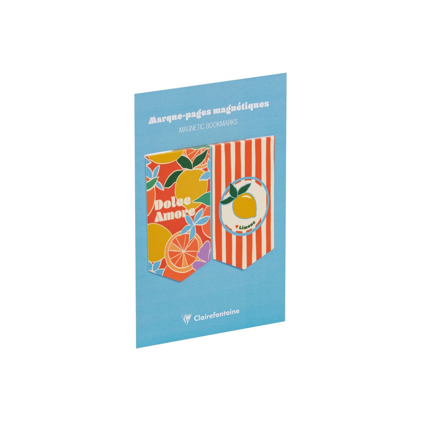 Clairefontaine - Dolce Amore Set of 2 Magnetic Bookmarks
