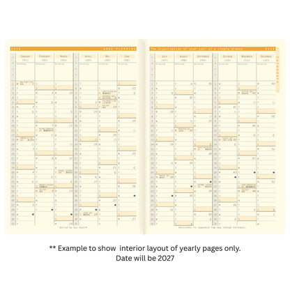 Rhodia - 2027 Monthly Planner - 16 Month - A5 - Orange
