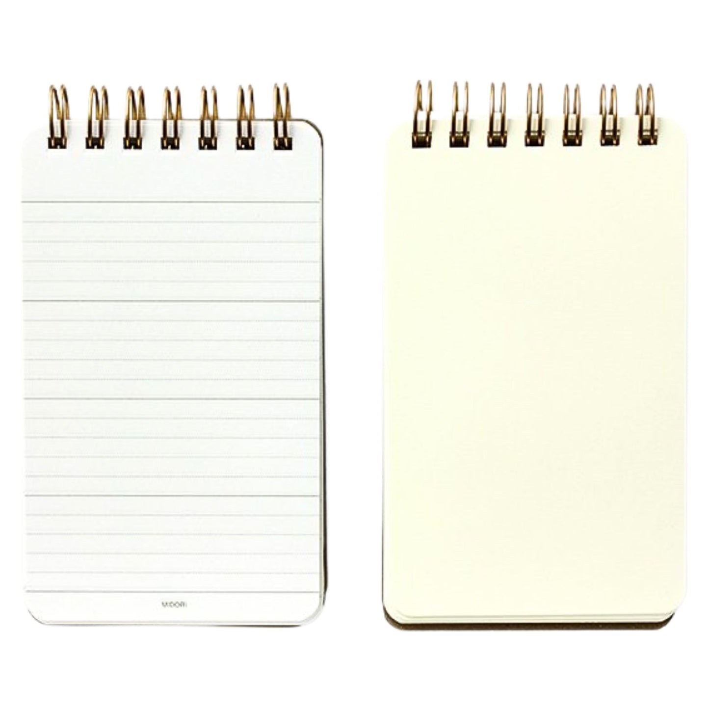 MIDORI - Grain Memo - Bonded Leather Cover - Notepad - Pocket Size - Dark Brown