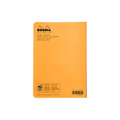 Rhodia - Cahier - Notebook - A5 - Grid / Graph - Orange