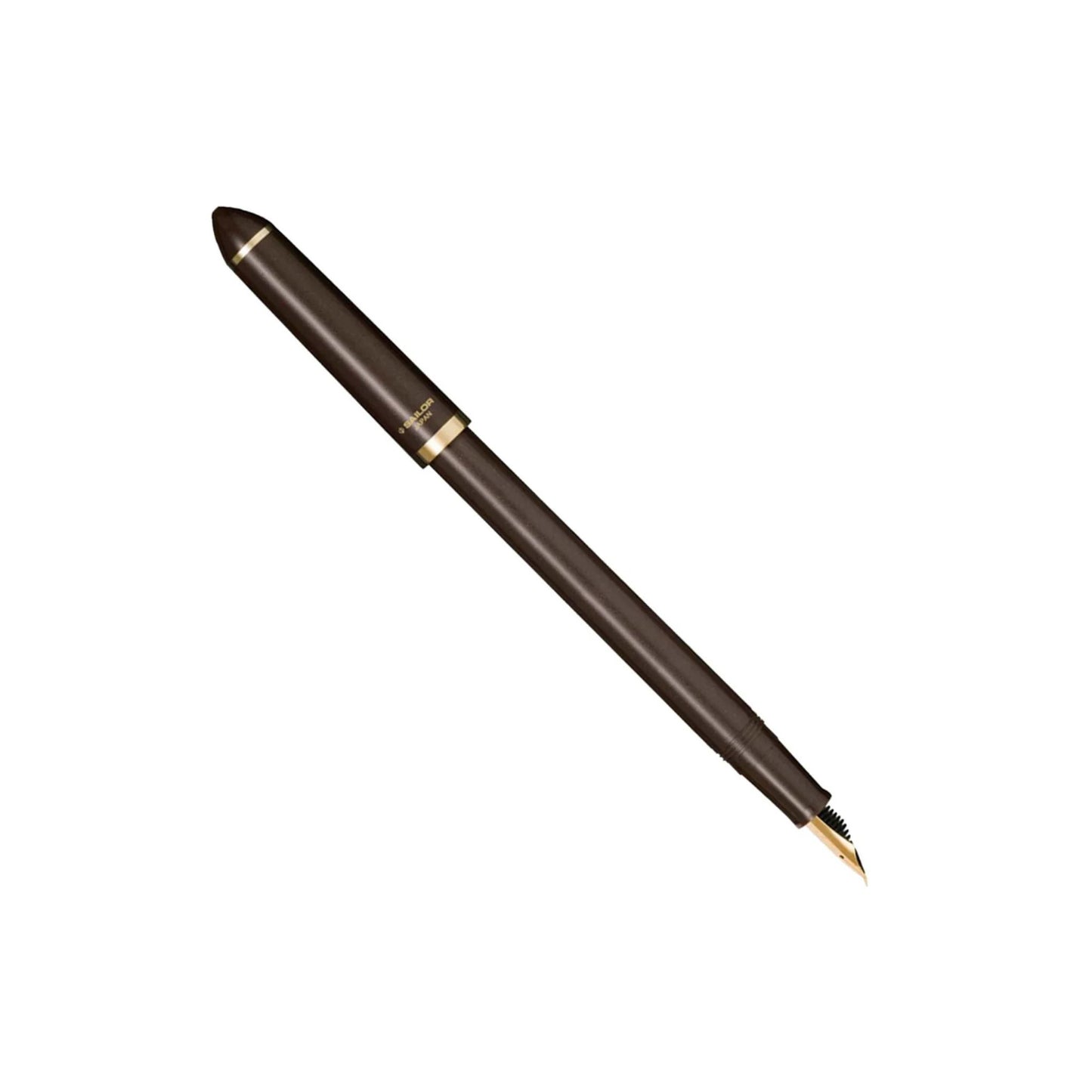 Sailor - Fude DE Mannen Calligraphy Fountain Pen 40 Degree Nib - Brown