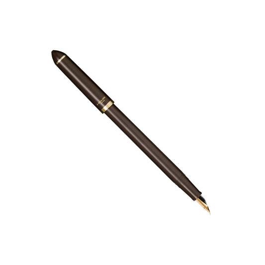Sailor - Fude DE Mannen Calligraphy Fountain Pen 40 Degree Nib - Brown