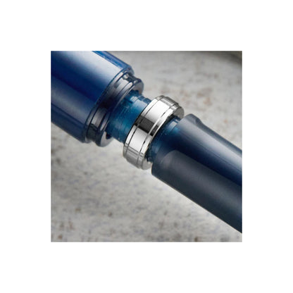 Sailor - TUZU Adjust Fountain Pen Translucent Navy - Nib Sizes: Fine, Medium, Broad