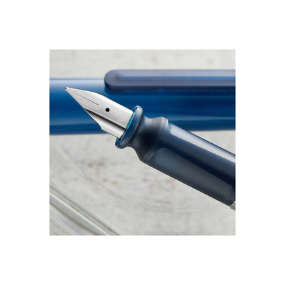 Sailor - TUZU Adjust Fountain Pen Translucent Navy - Nib Sizes: Fine, Medium, Broad