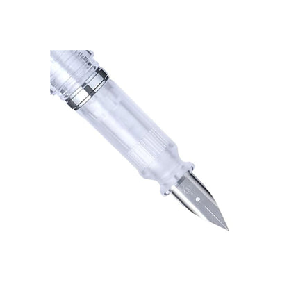 Sailor - TUZU Adjust Fountain Pen Glassy Crystal White - Nib Sizes: Fine, Medium, Broad
