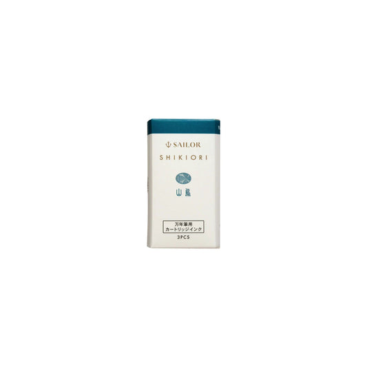 Sailor - Shikiori Ink Cartridges - Yamadori (3 pack)