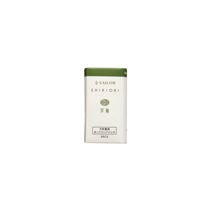 Sailor - Shikiori Ink Cartridges - Wakauguisu (3 pack)