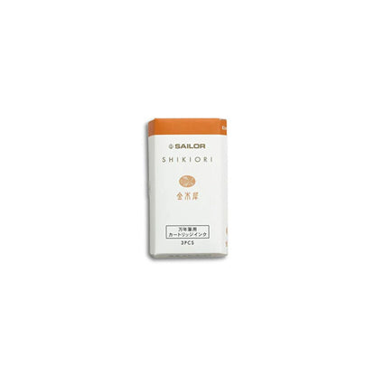 Sailor - Shikiori Ink Cartridges - Kinmokusei (3 pack)