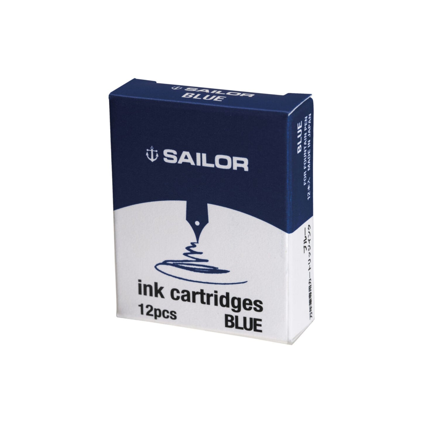 Sailor - Dye Ink Cartridges - Blue (12 pack)