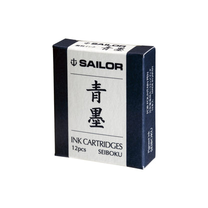 Sailor - Seiboku Ink Cartridges - Blue (12 pack)
