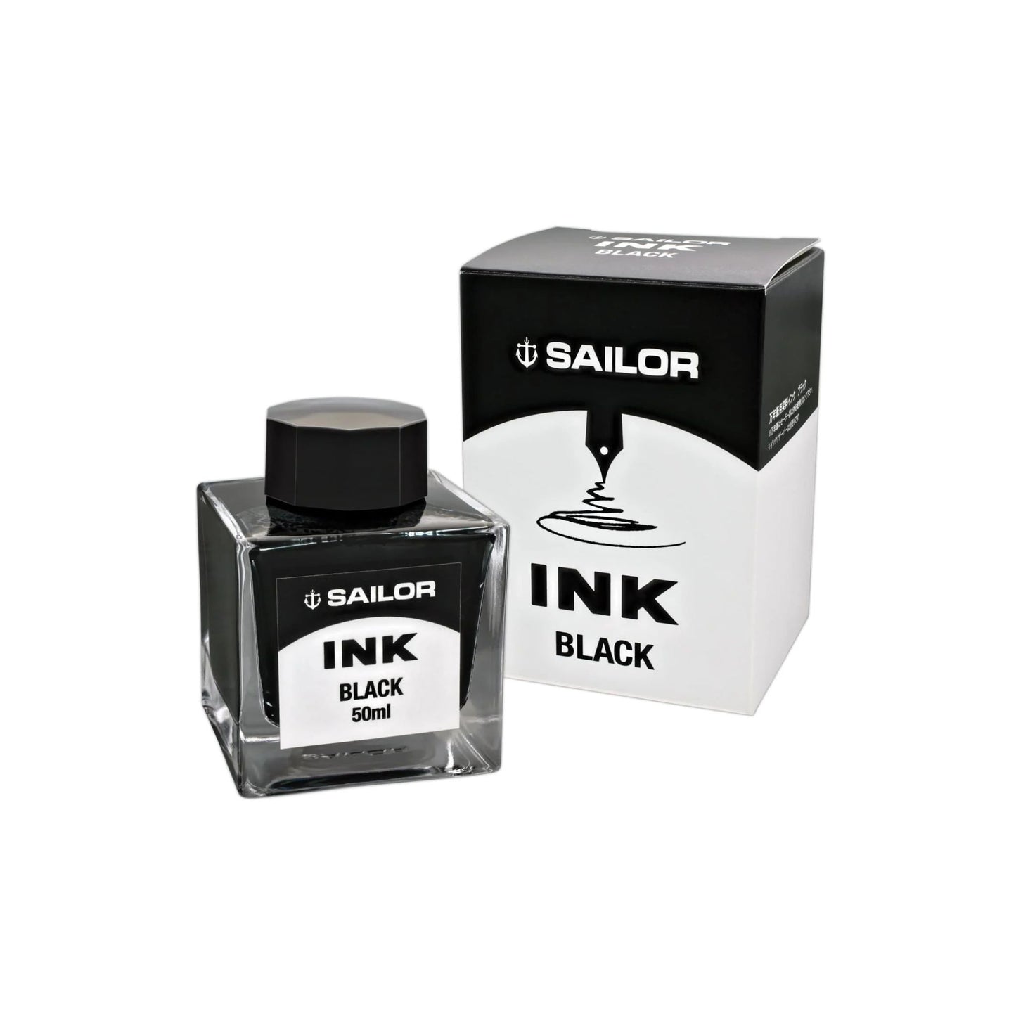 Sailor - Dye Ink Bottle 50ml - Black