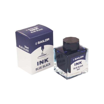 Sailor - Dye Ink Bottle 50ml - Blue-Black