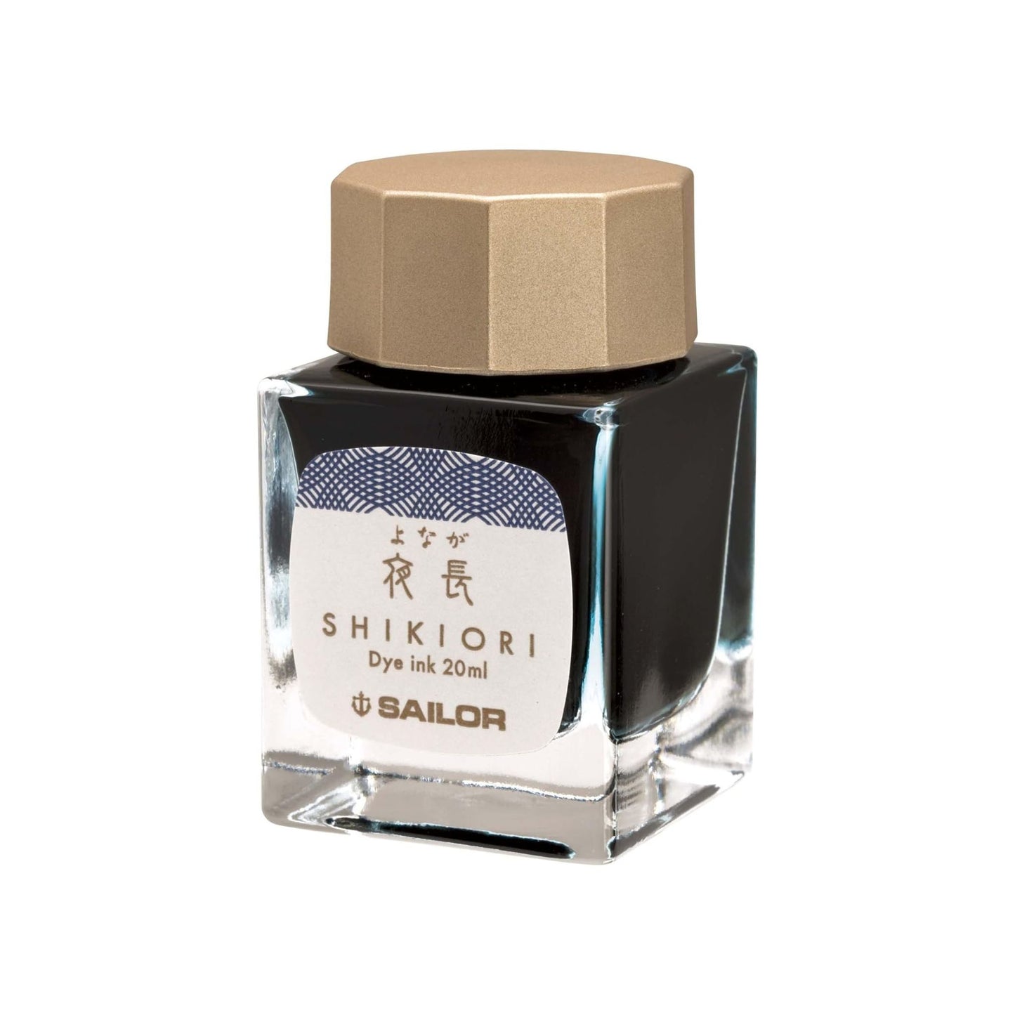 Sailor - Shikiori Four Seasons Ink Bottle 20ml - Yonaga (Blue-Black)