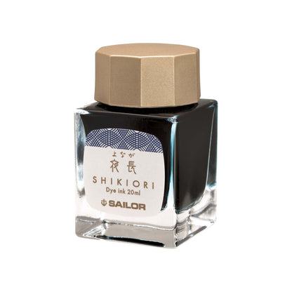 Sailor - Shikiori Four Seasons Ink Bottle 20ml - Yonaga (Blue-Black)