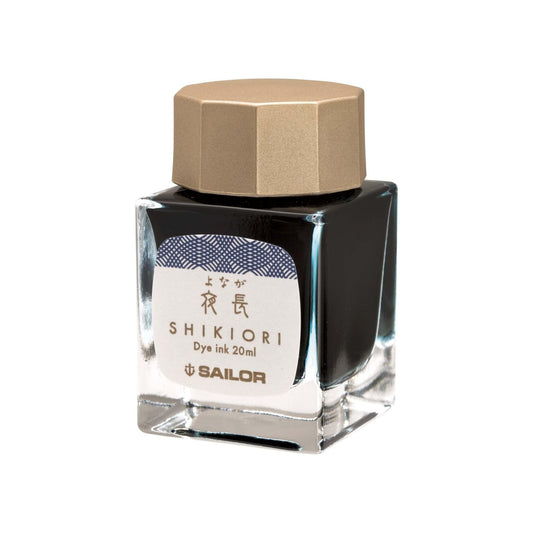 Sailor - Shikiori Four Seasons Ink Bottle 20ml - Yonaga (Blue-Black)