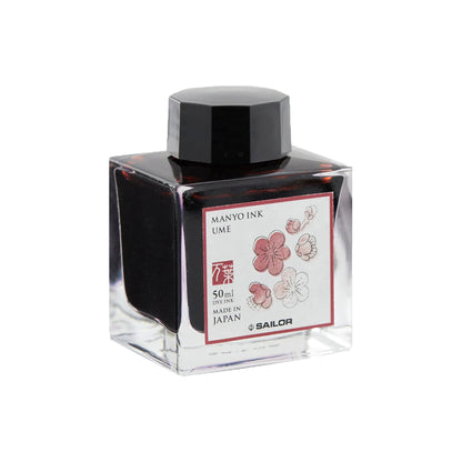 Sailor - Manyo Ink Bottle 50ml - Ume