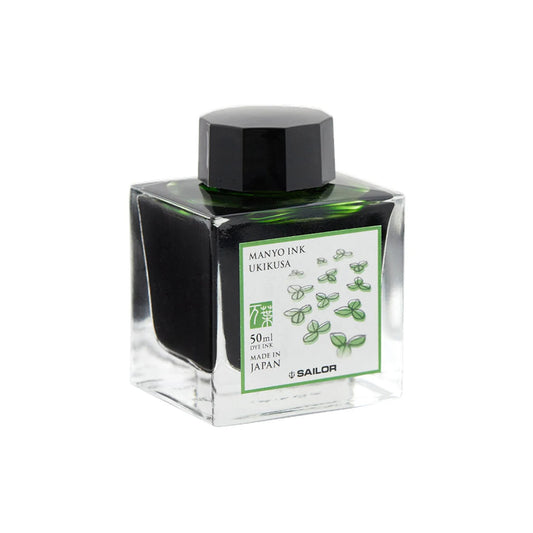 Sailor - Manyo Ink Bottle 50ml - Ukikusa