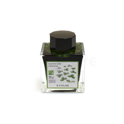 Sailor - Manyo Ink Bottle 50ml - Ukikusa