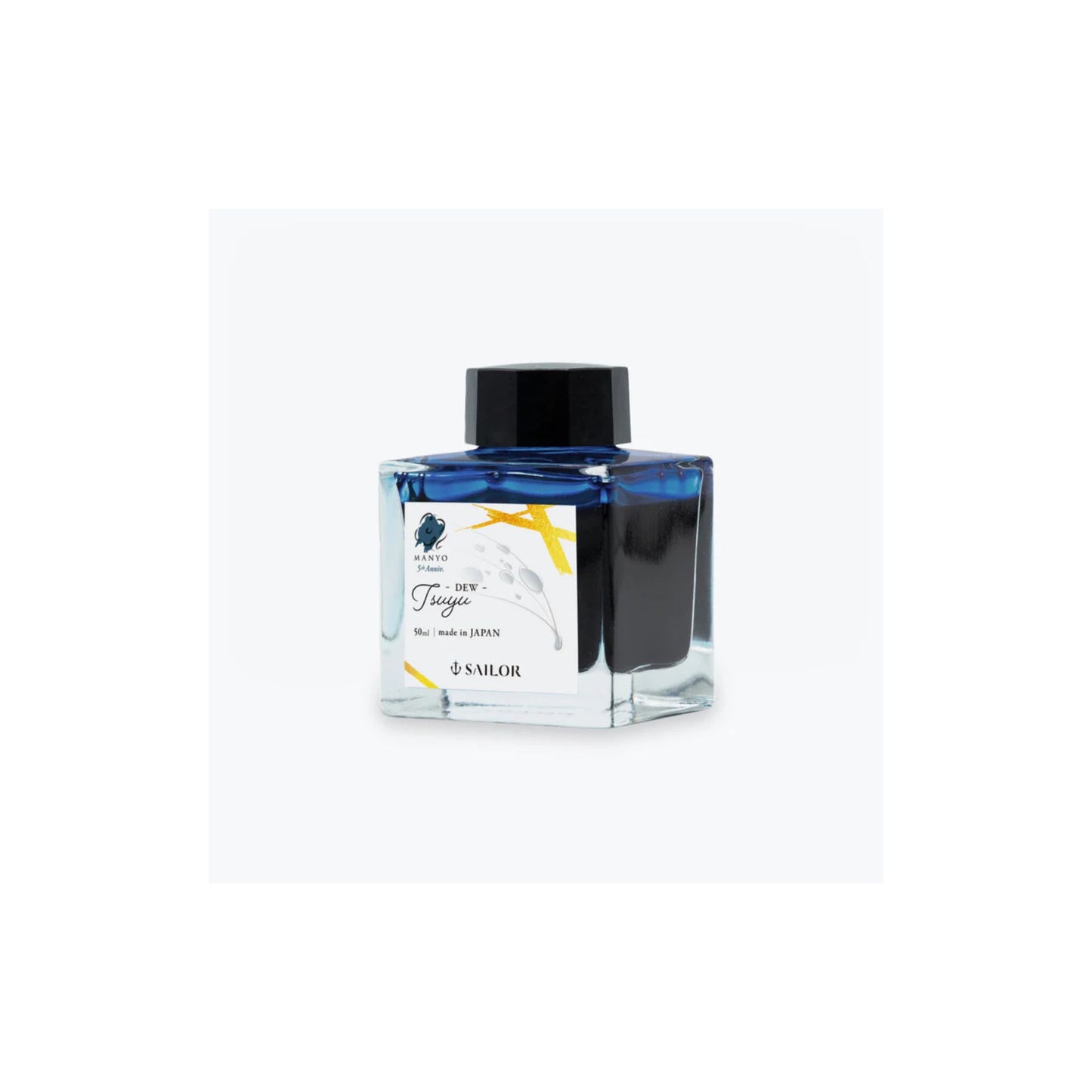 Sailor - Manyo 5th Anniversary Ink Bottle 50ml - Tsuyu