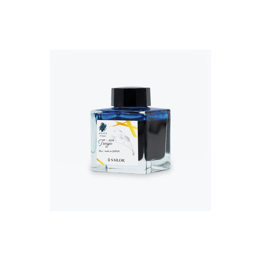 Sailor - Manyo 5th Anniversary Ink Bottle 50ml - Tsuyu