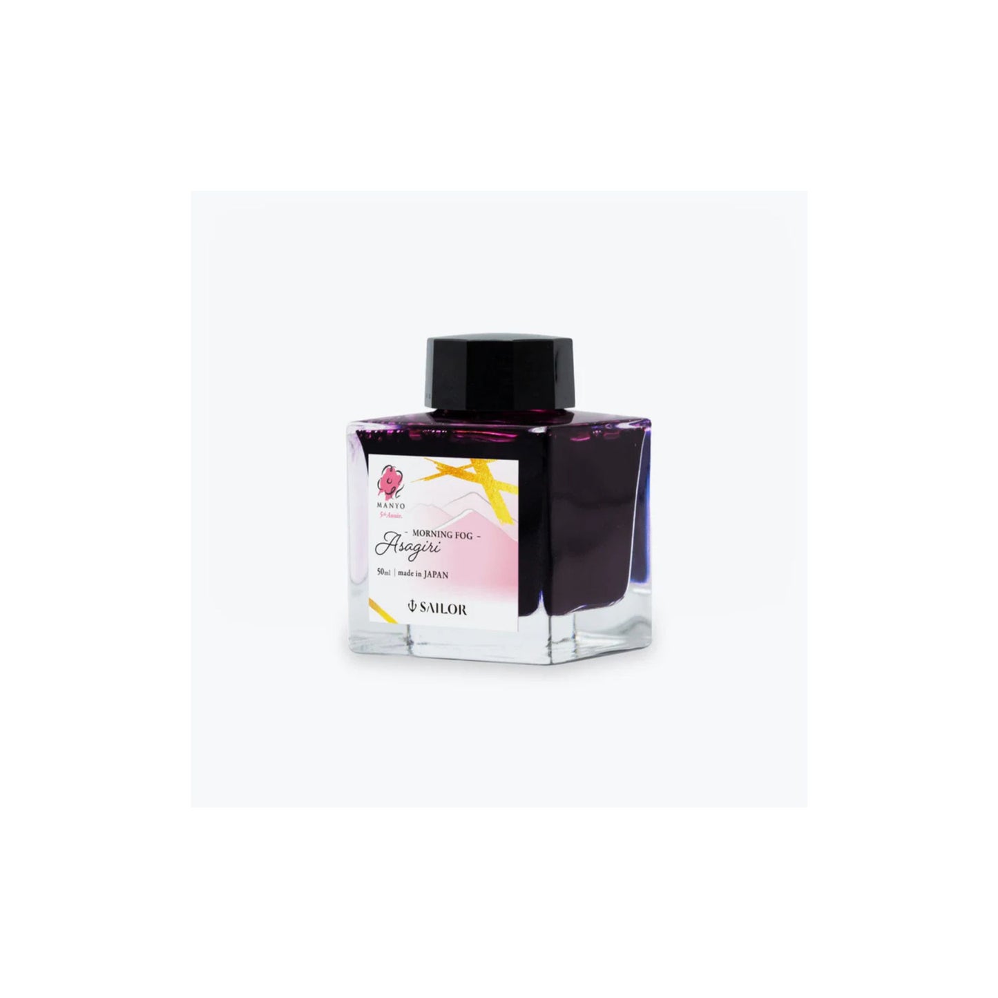 Sailor - Manyo 5th Anniversary Ink Bottle 50ml - Asagiri