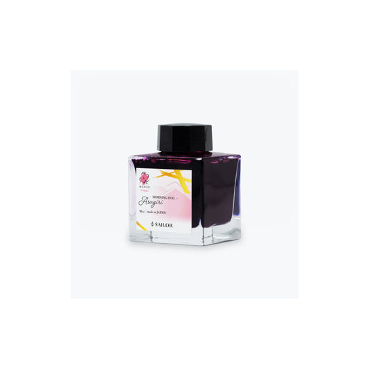 Sailor - Manyo 5th Anniversary Ink Bottle 50ml - Asagiri