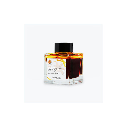 Sailor - Manyo 5th Anniversary Ink Bottle 50ml - Himeyuri