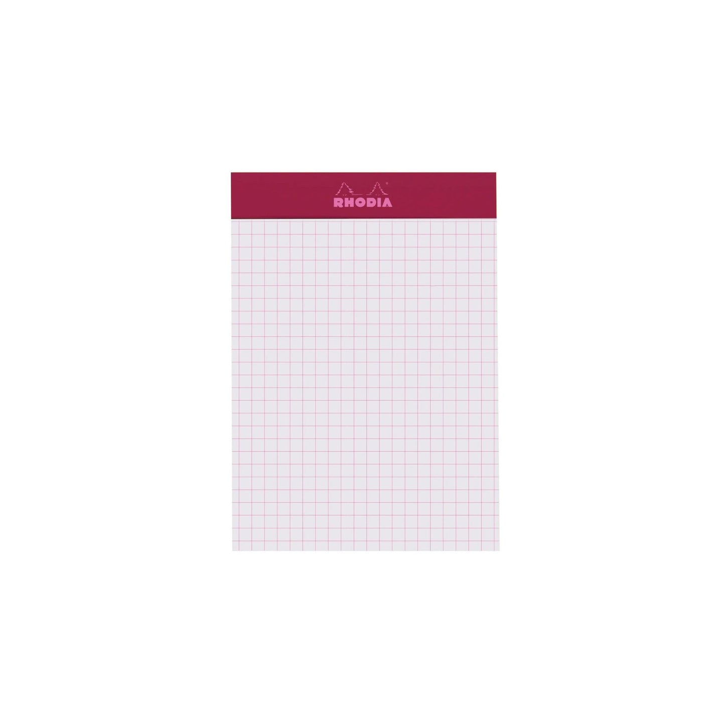 Rhodia - No. 13 Top Stapled Notepad A6 Grid/Graph - Plum
