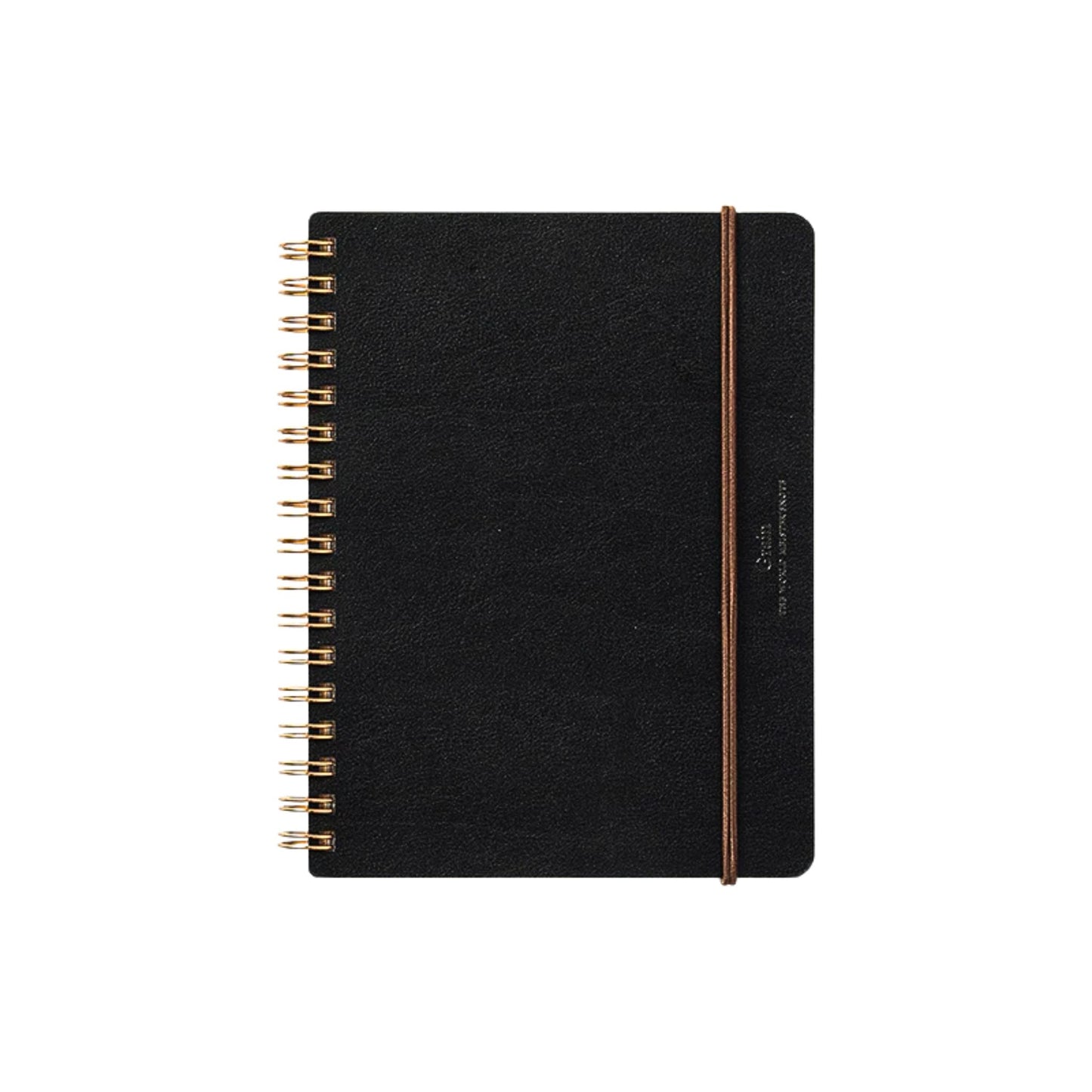 MIDORI - Grain Memo - Bonded Leather Cover - Notebook - B6 - Black