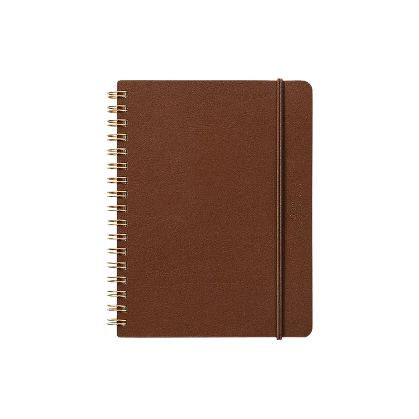 MIDORI - Grain Memo - Bonded Leather Cover - Notebook - B6 - Dark Brown