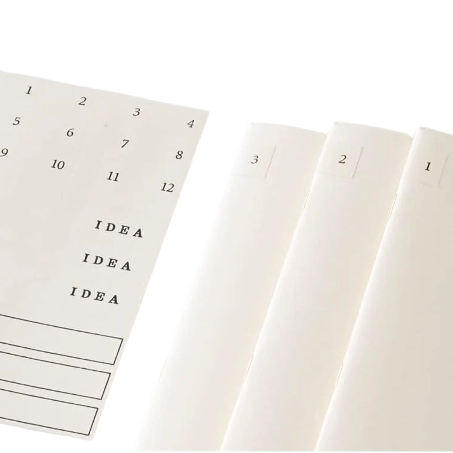 MIDORI - Notebook Light - Grid - B6 Slim