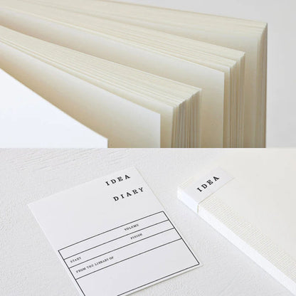 MIDORI - MD PAPER Notebook Cotton - Blank - A5 - Square