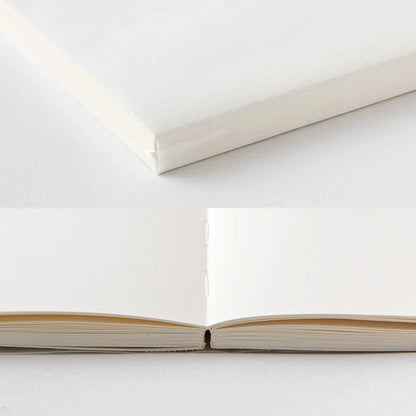 MIDORI - MD PAPER Notebook Cotton - Blank - A5 - Square