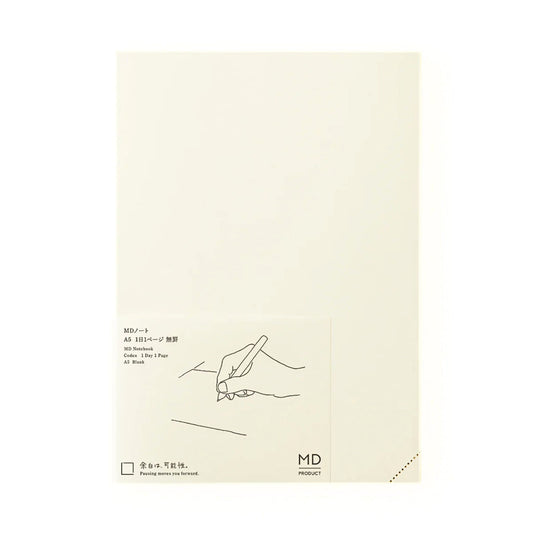 MD Product - 1 Day 1 Page A5 Codex Notebook - Blank