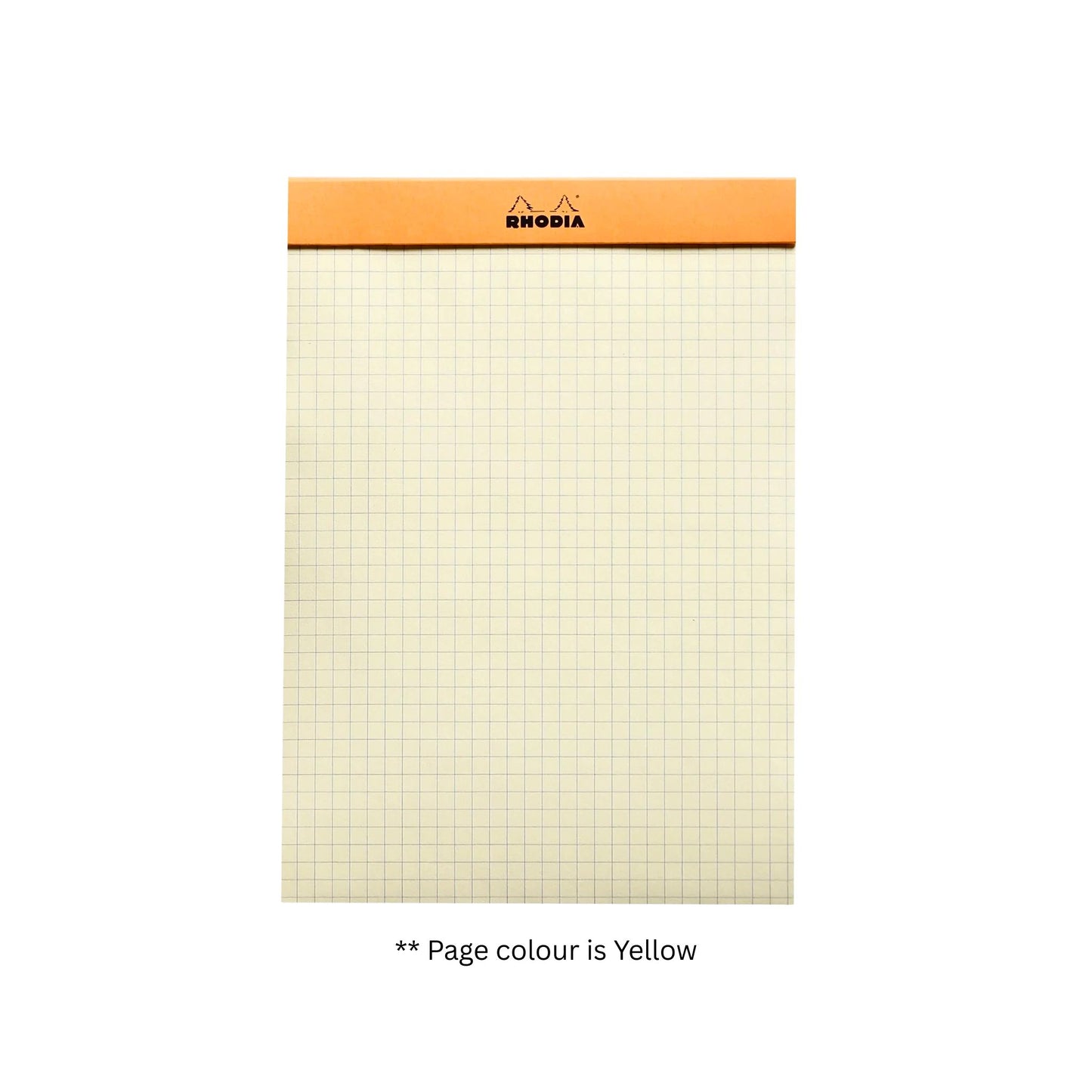 Rhodia - No. 16 - Legal Pad - A5 - Grid / Graph - Orange